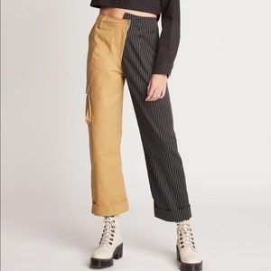 Choosy Split Patterned Pants